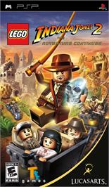 Box cover for Lego Indiana Jones 2 - L'aventure Continue on the Sony PSP.